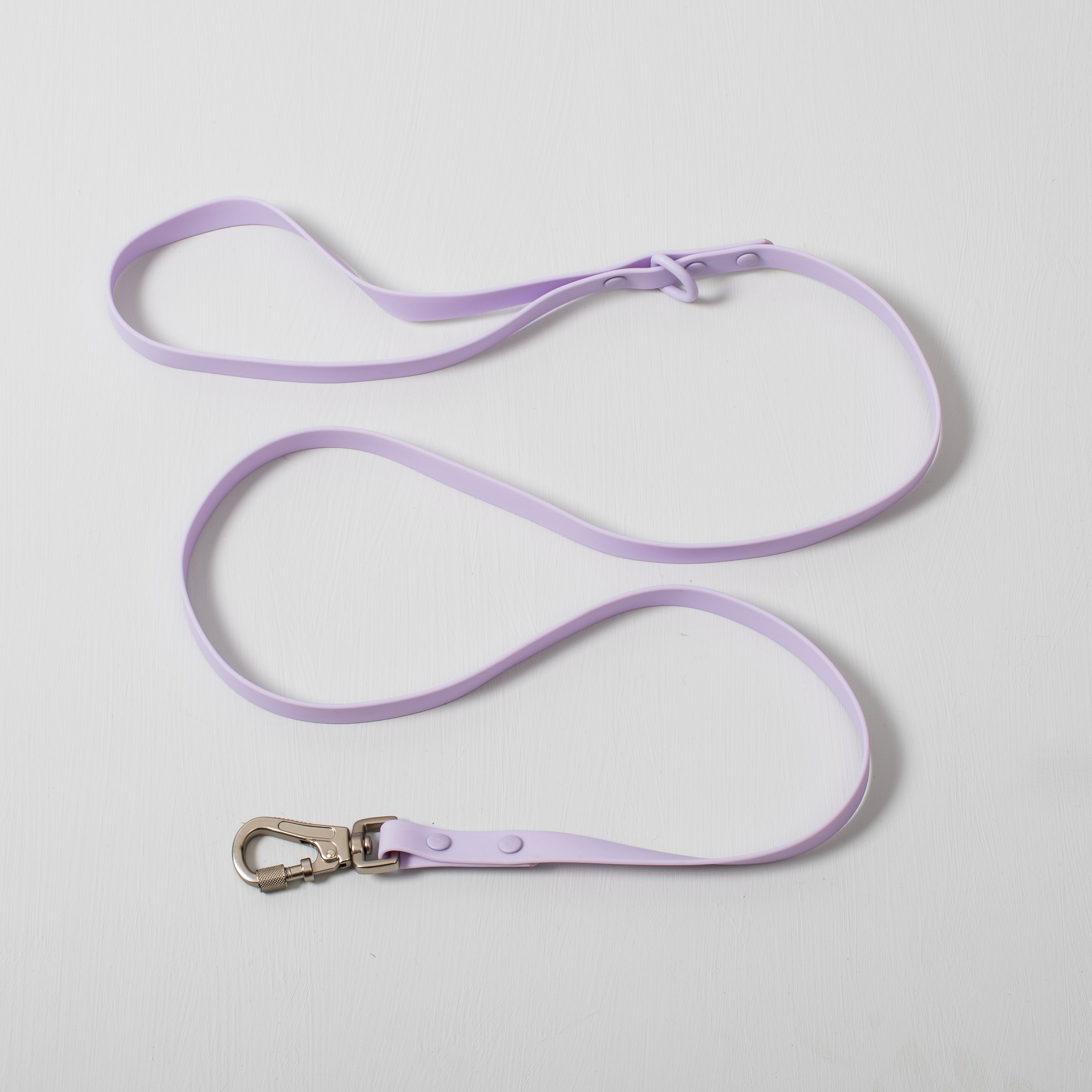 Pastel hondenriem paars waterproef