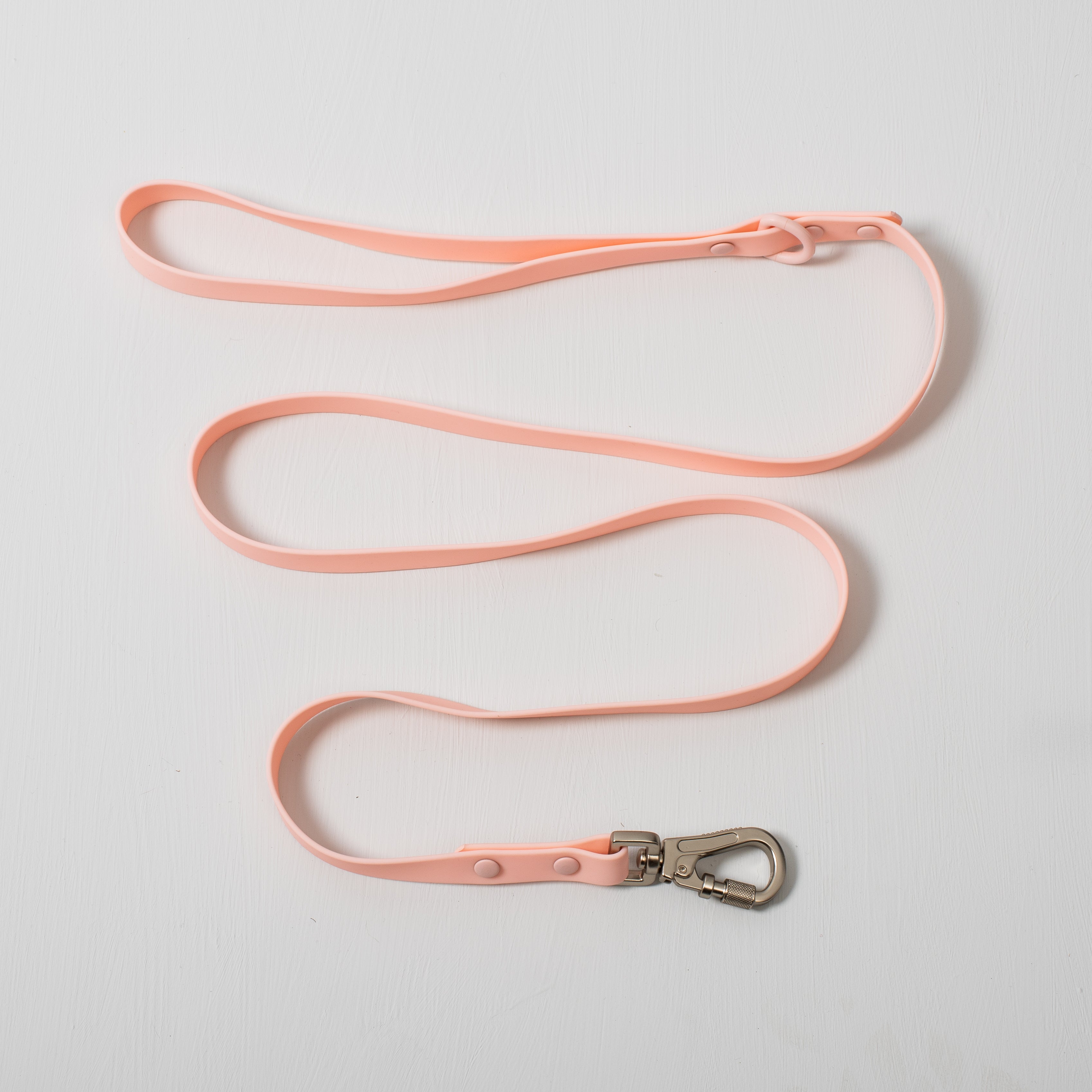 Pastel hondenriem roze waterproef
