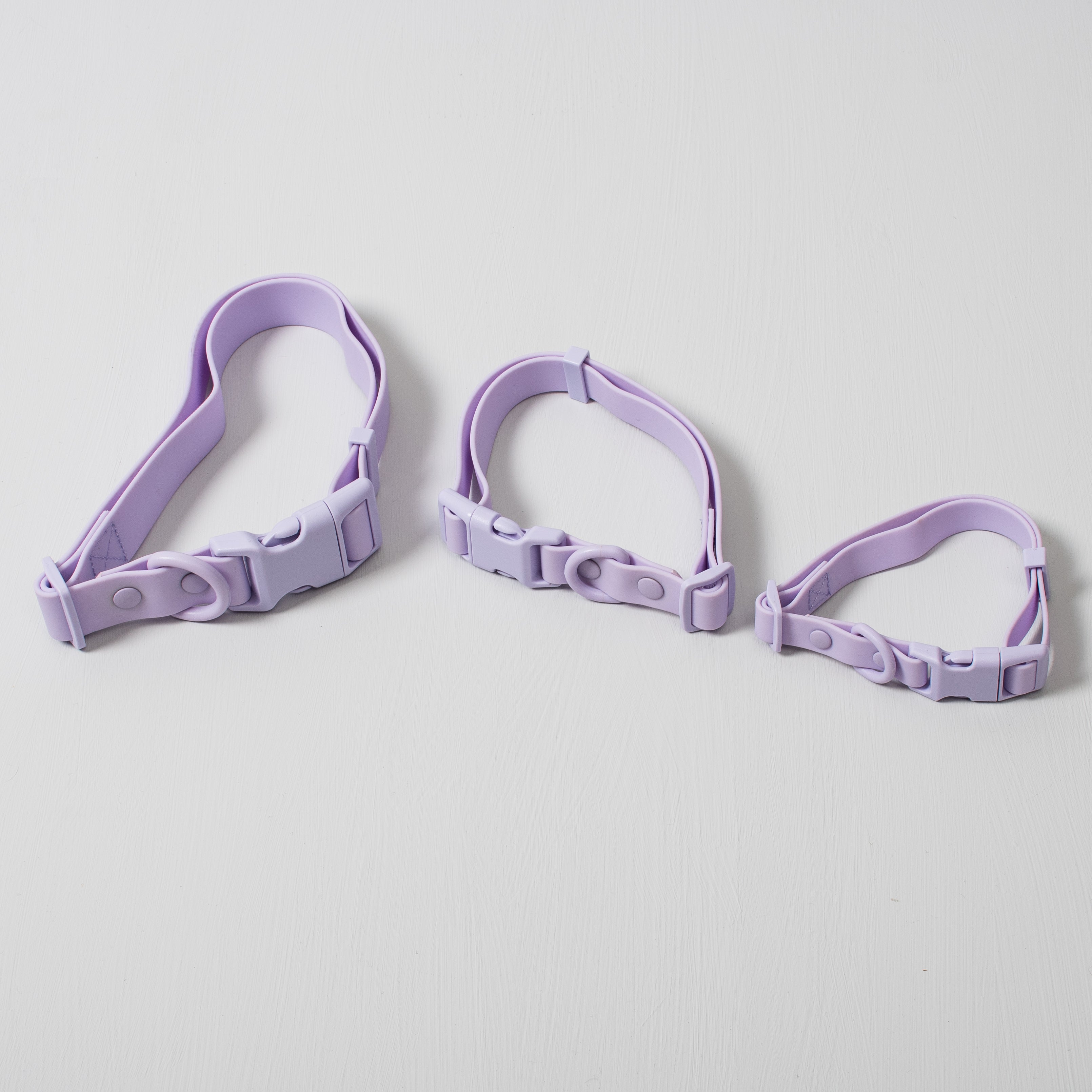 Pastel halsband paars waterproef
