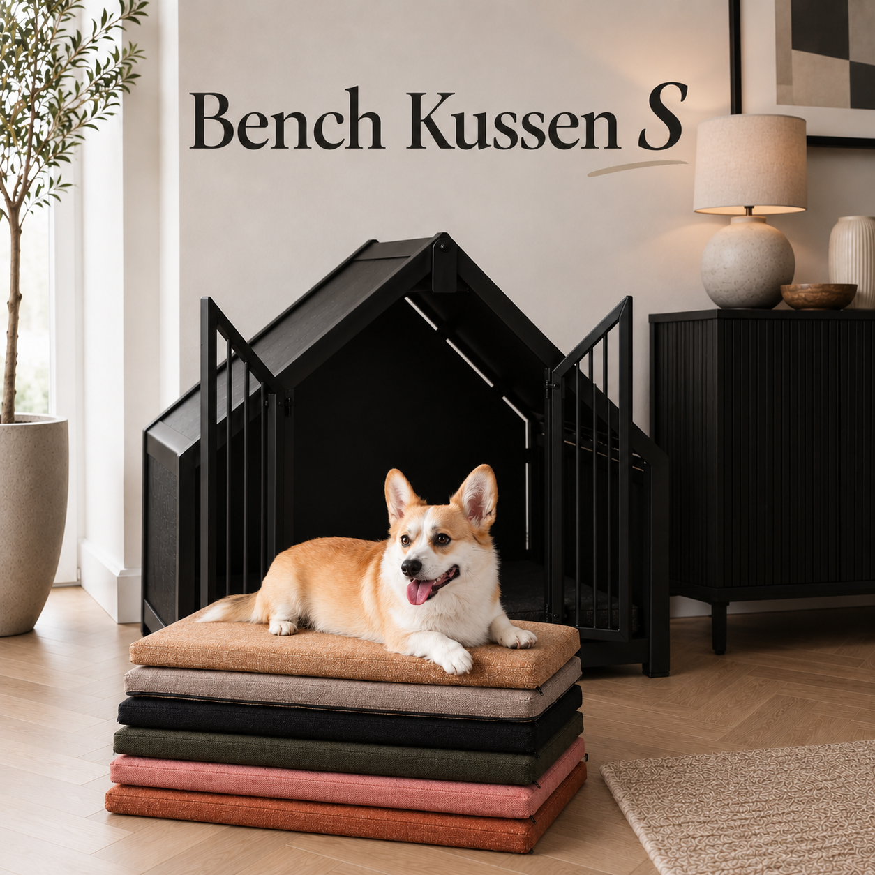 Hondenbench kussens huis S