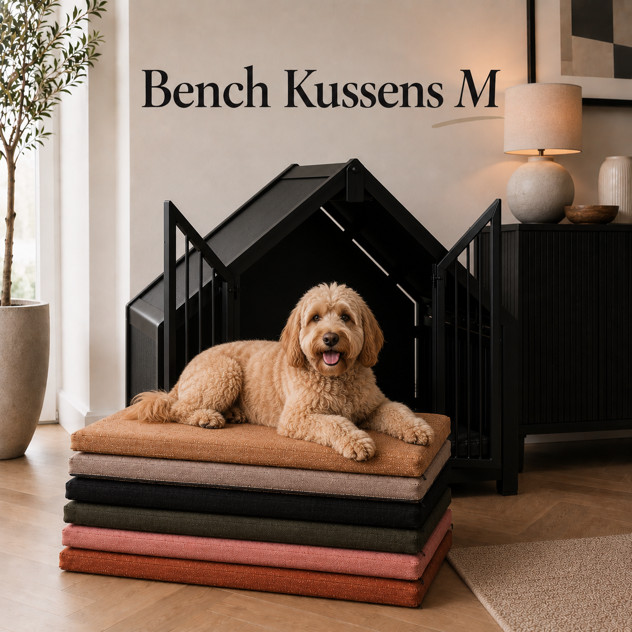 Hondenbench kussens huis M