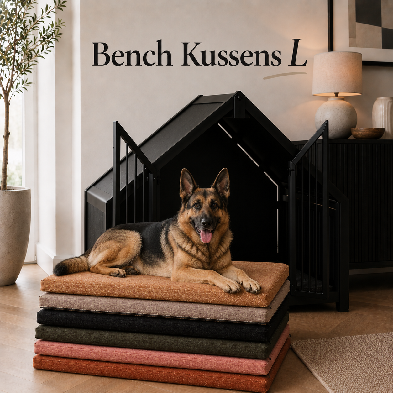 Hondenbench kussens huis L