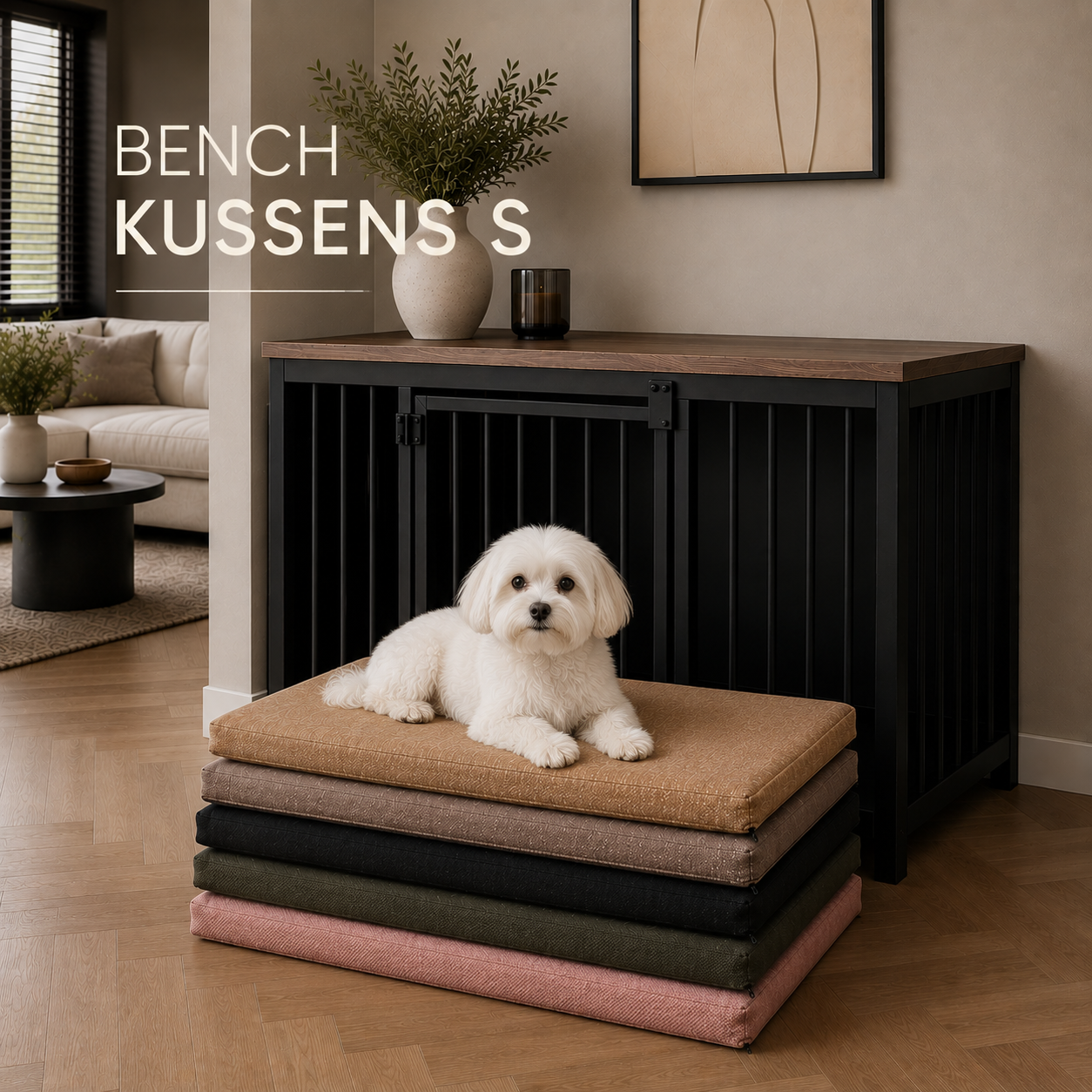 Hondenbench kussens standaard S