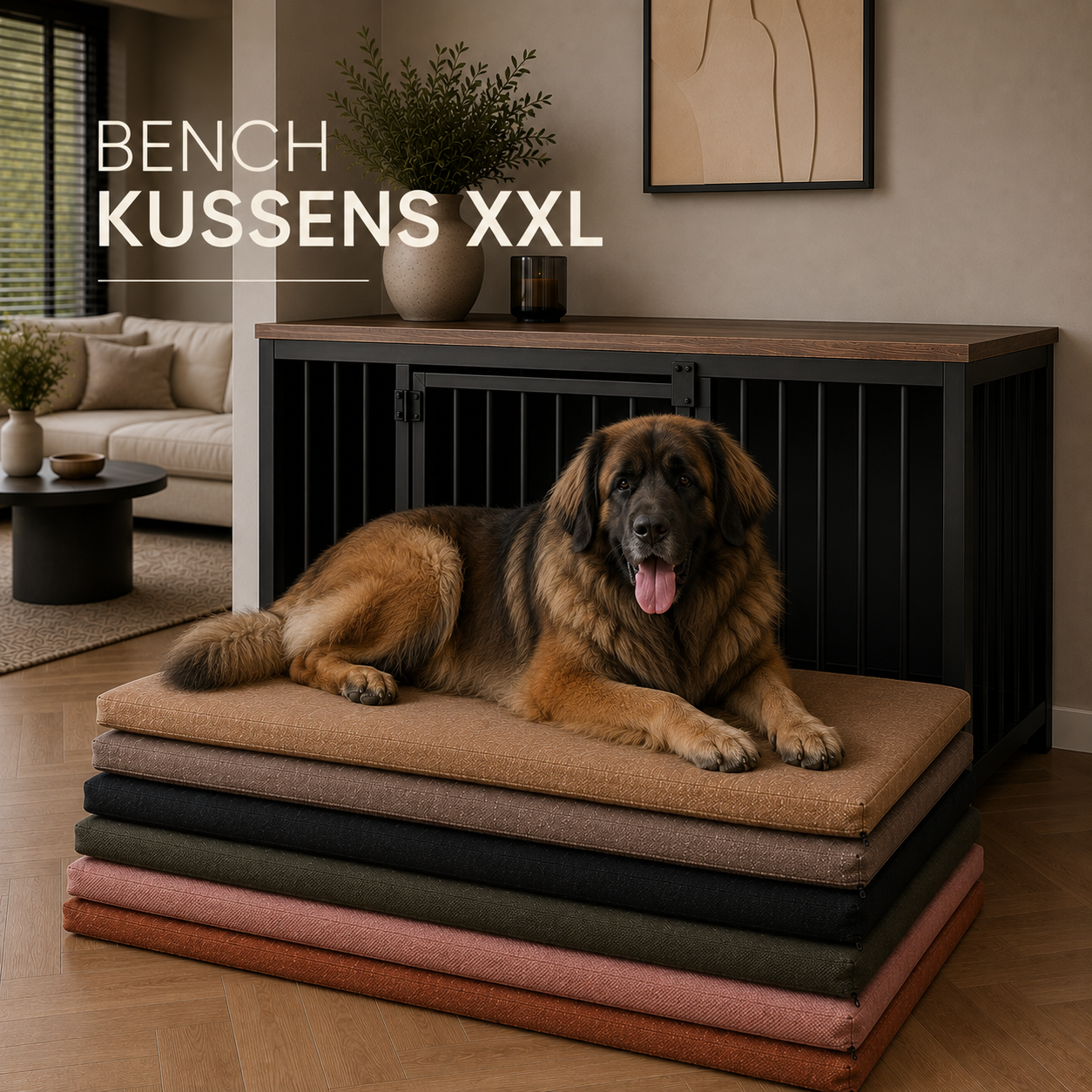 Hondenbench kussens standaard XXL