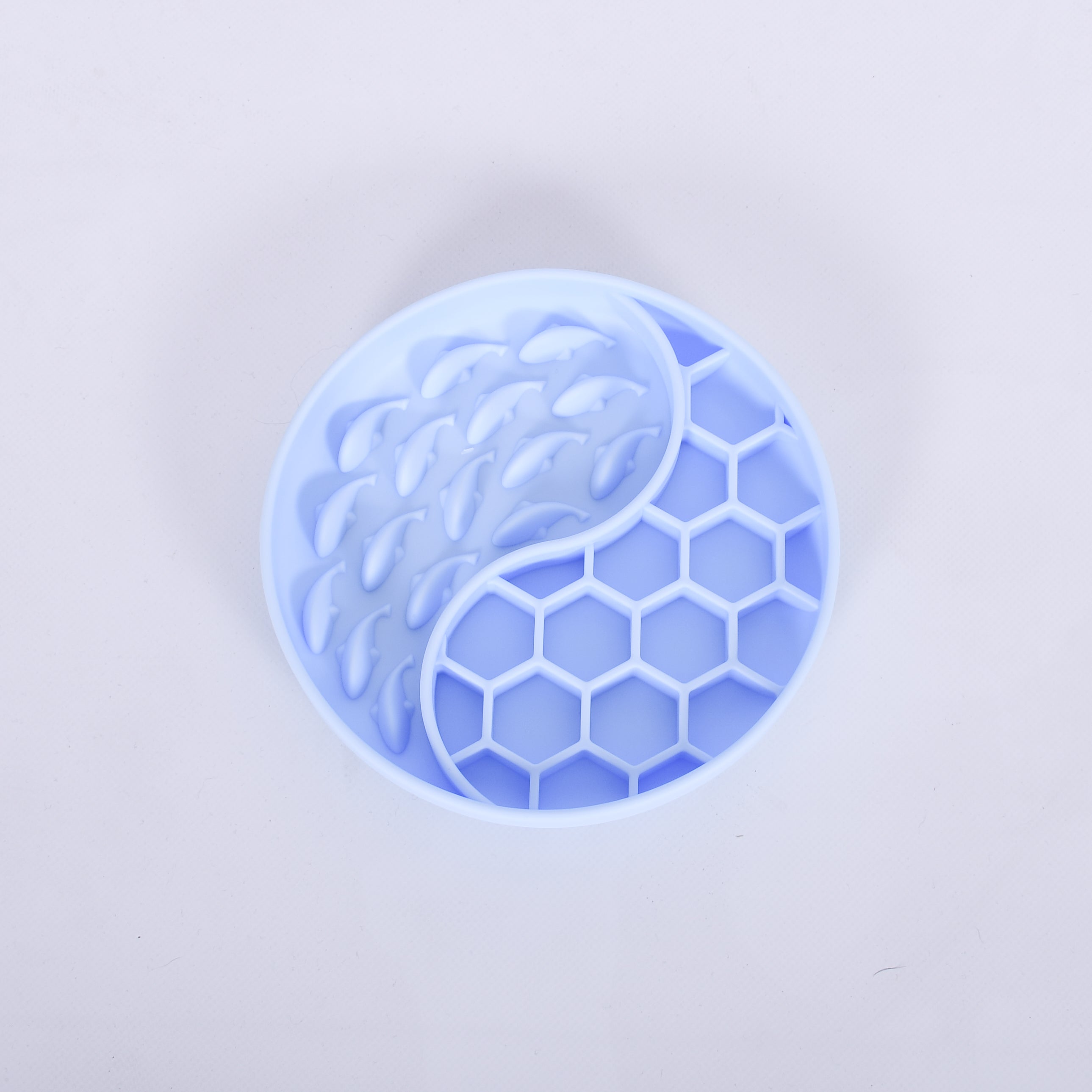 Slowfeeder Blauw voor brokjes en natvoer