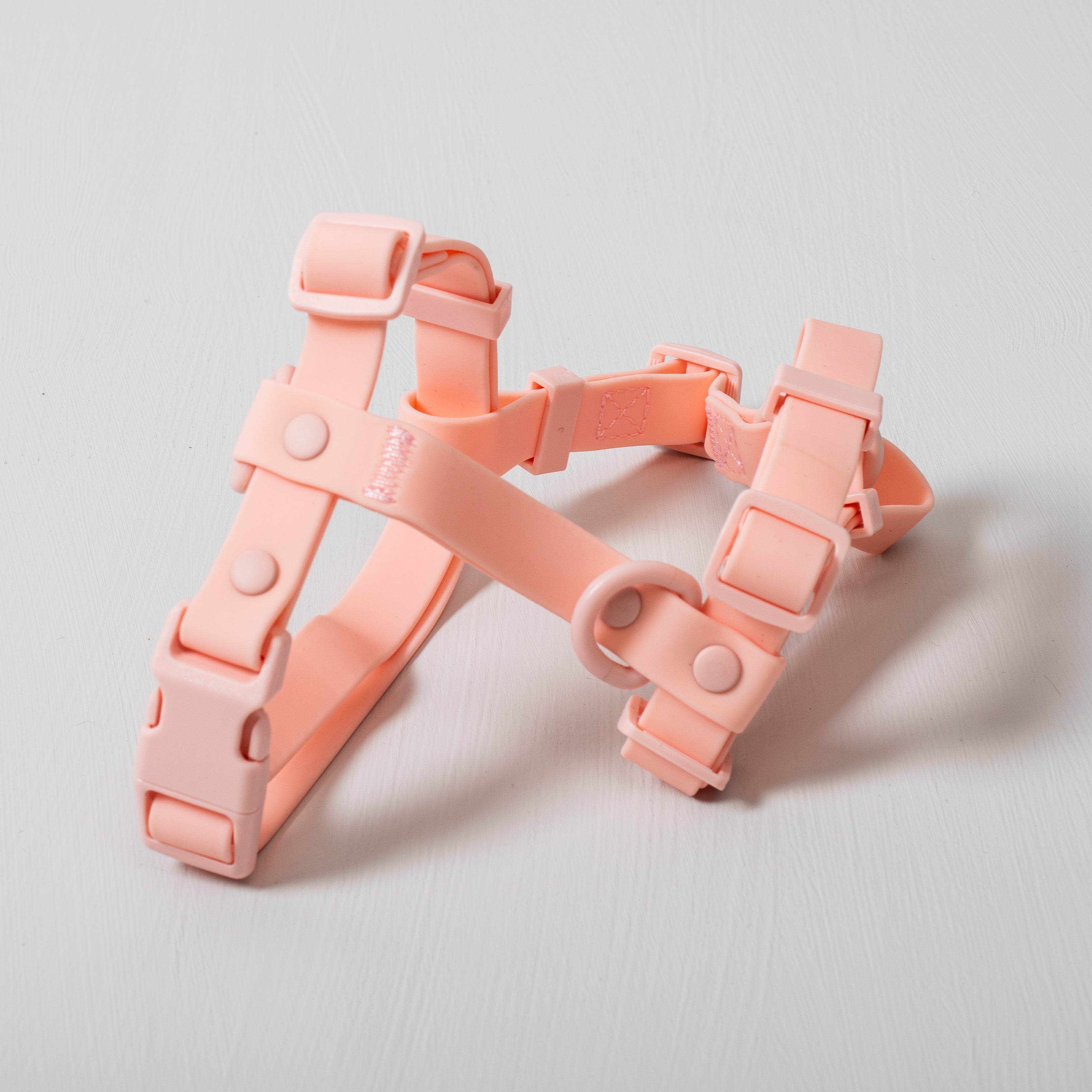 Pastel hondentuig roze waterproef