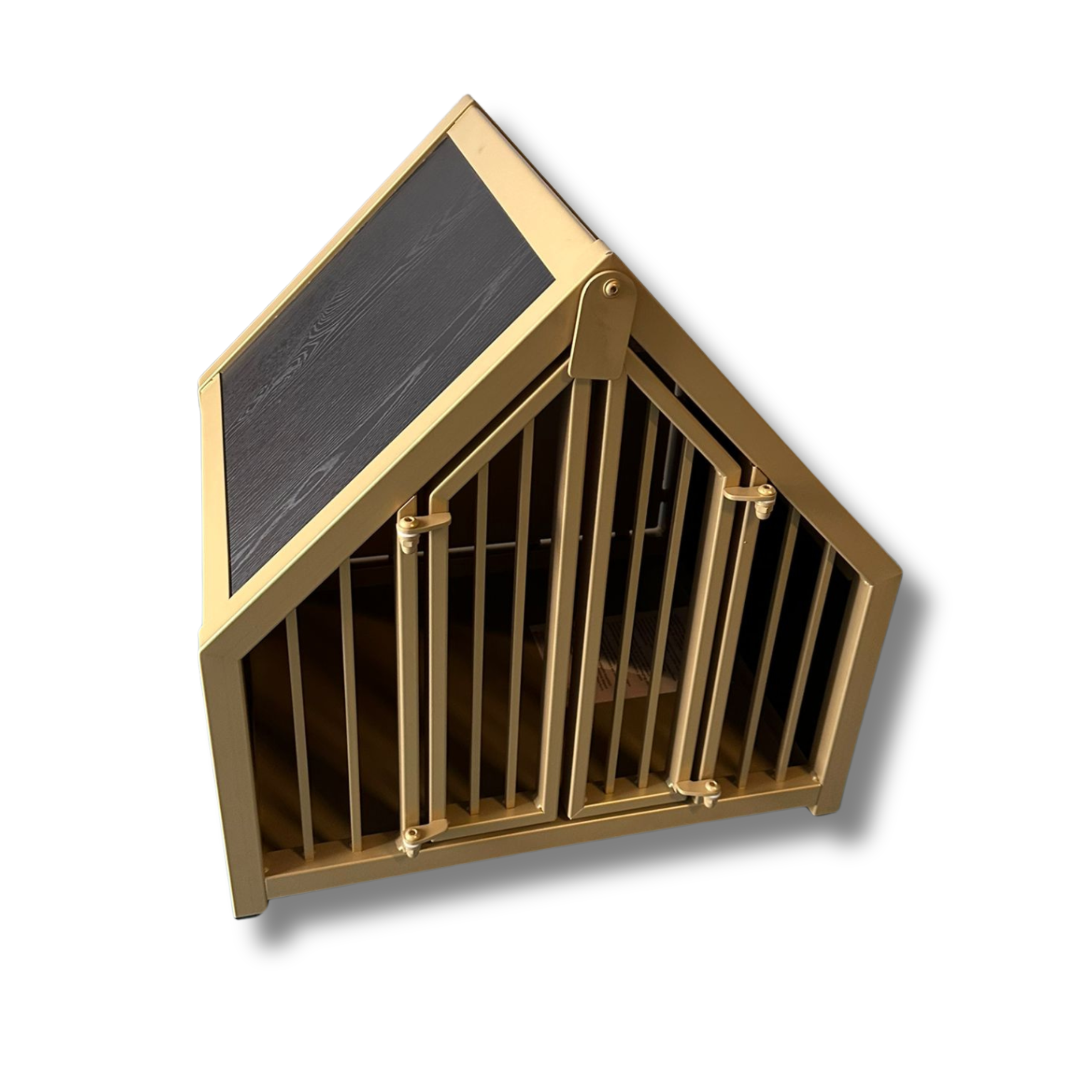 Huis XS Hondenbench Gold en Zwart ALLEEN AFHALEN!!